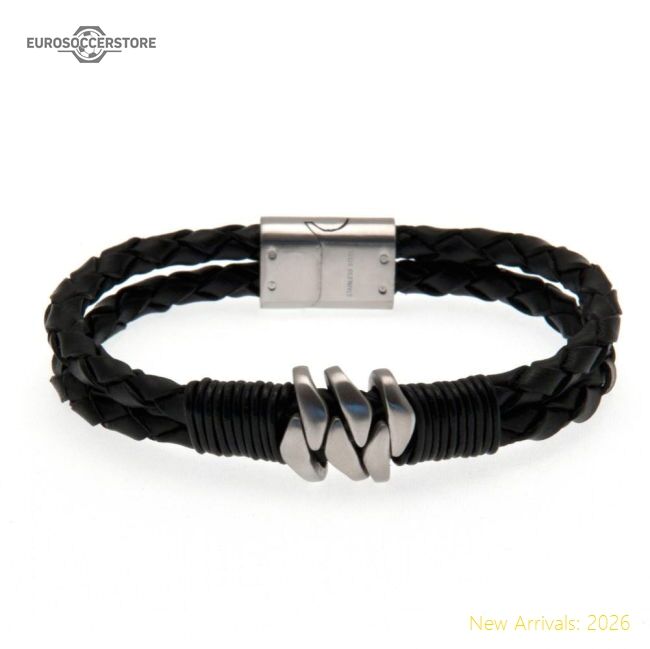 Official Liverpool Fc Leather Bracelet - Premium Quality Football