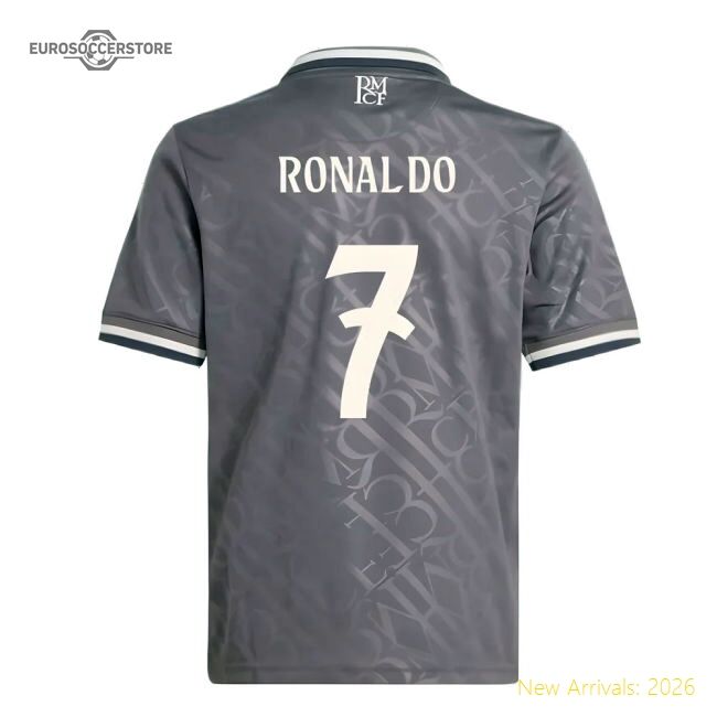 2024-2025 Real Madrid Third Jersey (kids) (ronaldo 7) - Supporter Edition