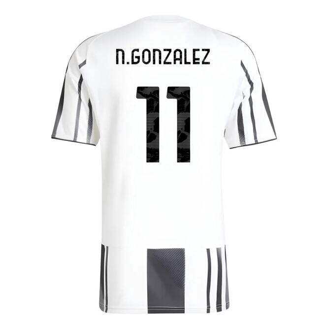 2025-2026 Juventus Home Shirt (N.Gonzalez 11)