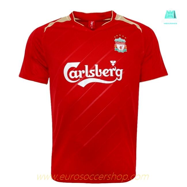 2005-2006 Liverpool Home CL Retro Shirt (Your Name)