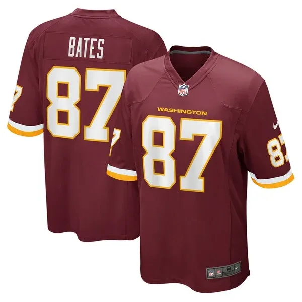 None Game NFL Jersey - Burgundy | High-Quality Football Apparel