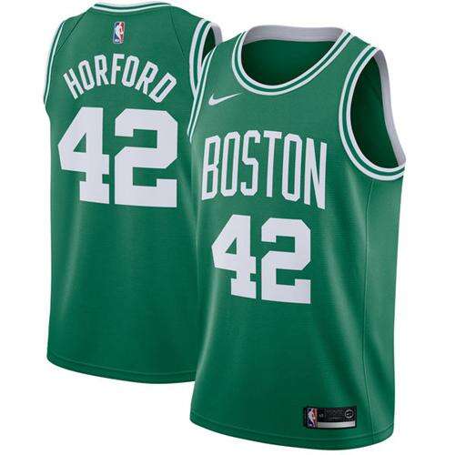 Elite BOS #42 A. Horford 2024 Icon NBA Swingman Jersey Green - Great
