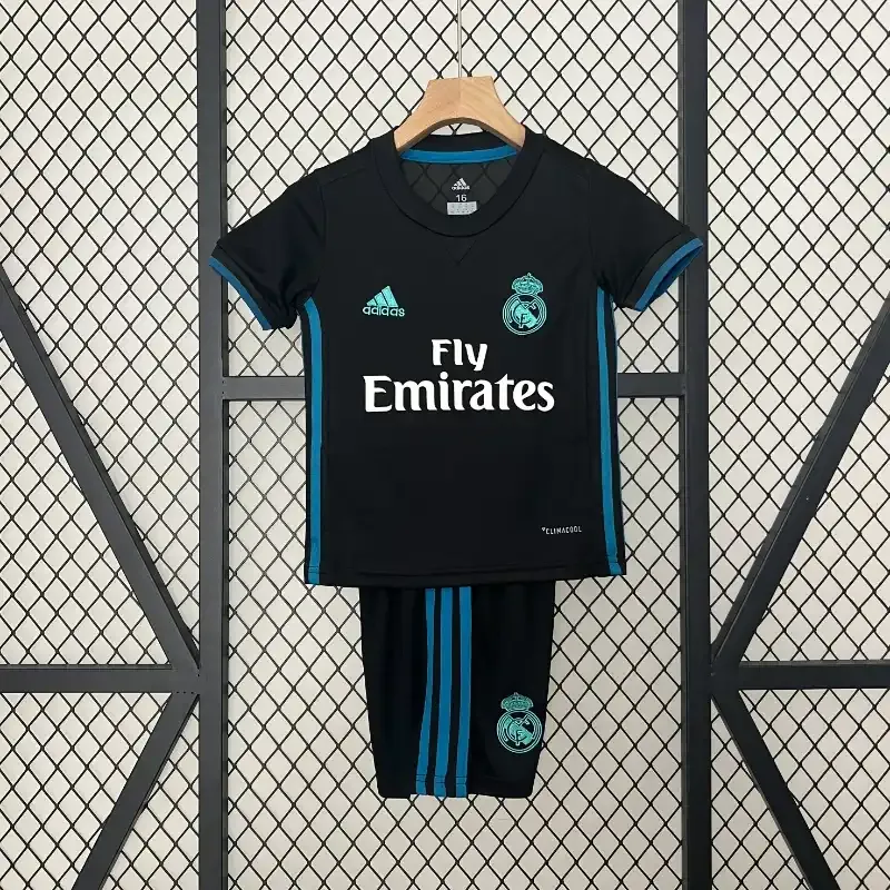 2017-2018 Kids Real Madrid Jersey retro kit