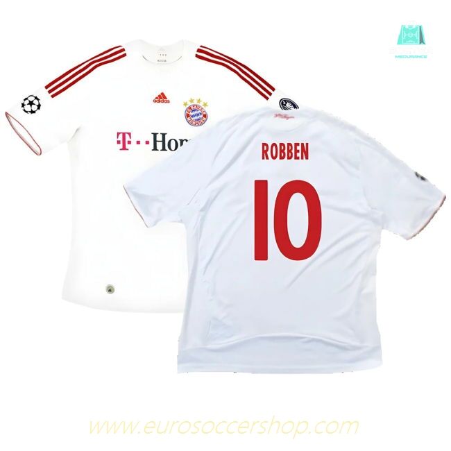 Bayern Munich 2008-09 Third Shirt ((Very Good) XXL) (Robben 10)