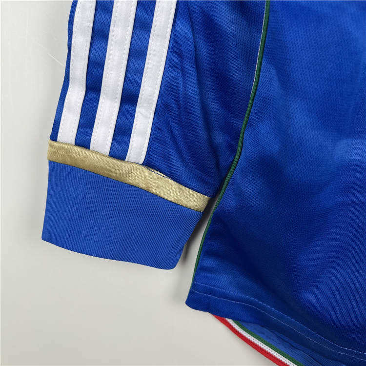 2023 Italy Home Long Sleeve Shirt - Official Replica 6246