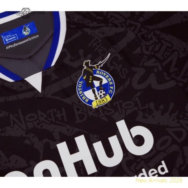 Official 2025-2026 Bristol Rovers Away Shirt - Premium Quality Baby