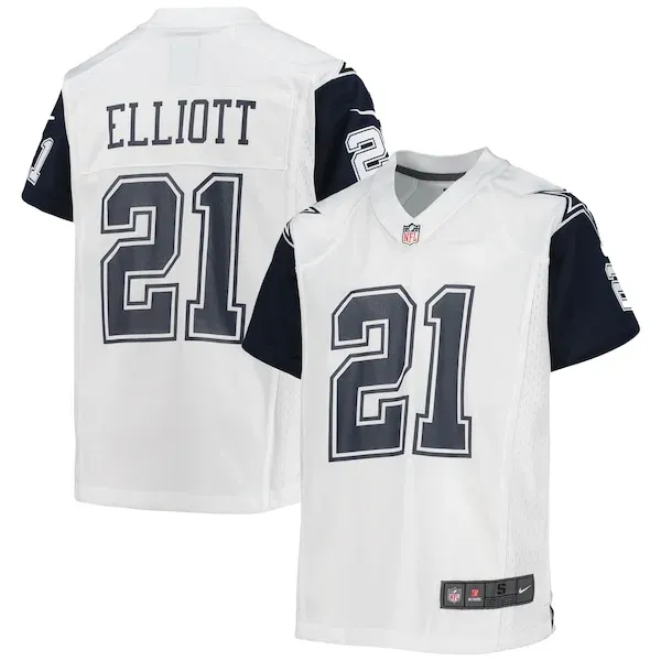 Pro-Level DAL Cowboys Game Jersey - White | NFL Fan Apparel | NFL Foot