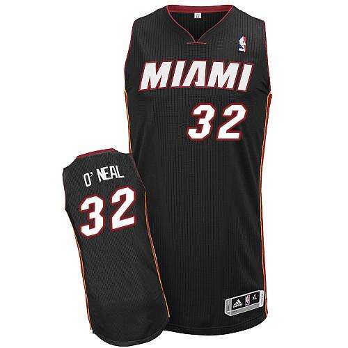 Miami Heat Shaquille #32 Elite Collection Team Jersey Athletic Fit