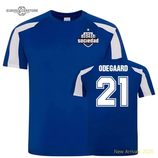 Professional-Grade Martin Odegaard Real Sociedad Sports Training Jersey