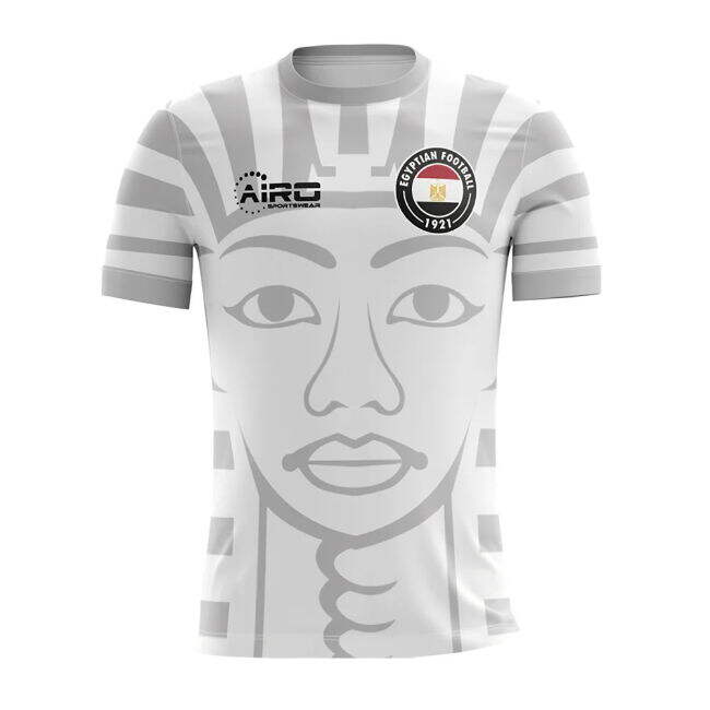 Kids Rare Premium Edition Egypt Away Rare Jersey (Salah 10)