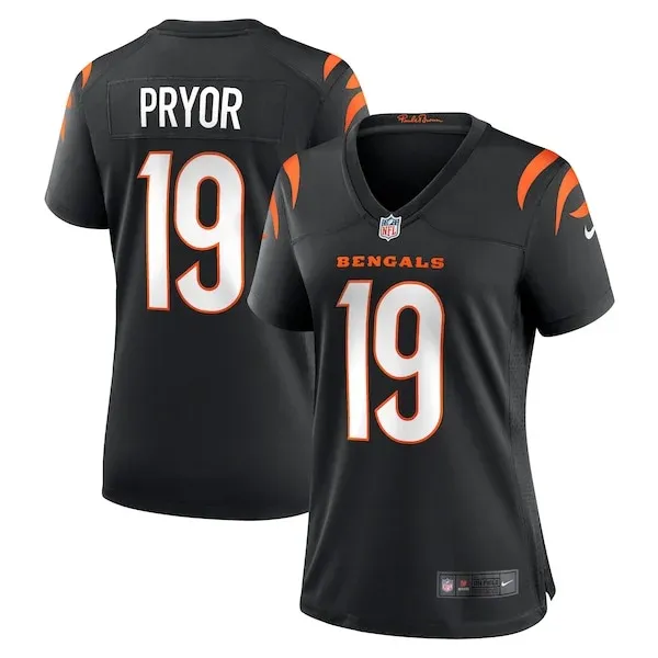 None Kendric Pryor Game Jersey - Black | NFL Player Jersey | NFL Footb