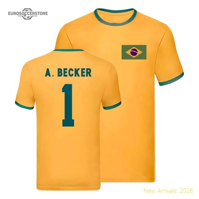 Authentic Football Brazil T-shirt - Vintage 2024-2025 Fit