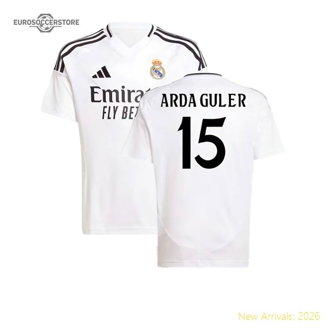 Elite Real Madrid Home Arda Guler Jersey 2024-2025 Breathable