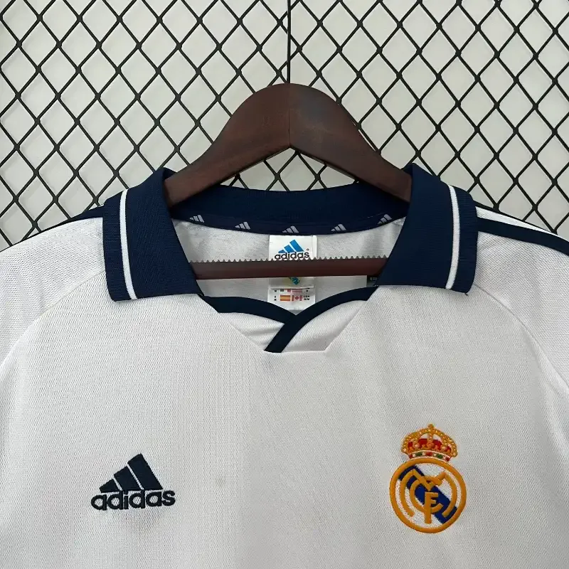 2000-2001 Long Sleeve Real Madrid Jersey retro kit