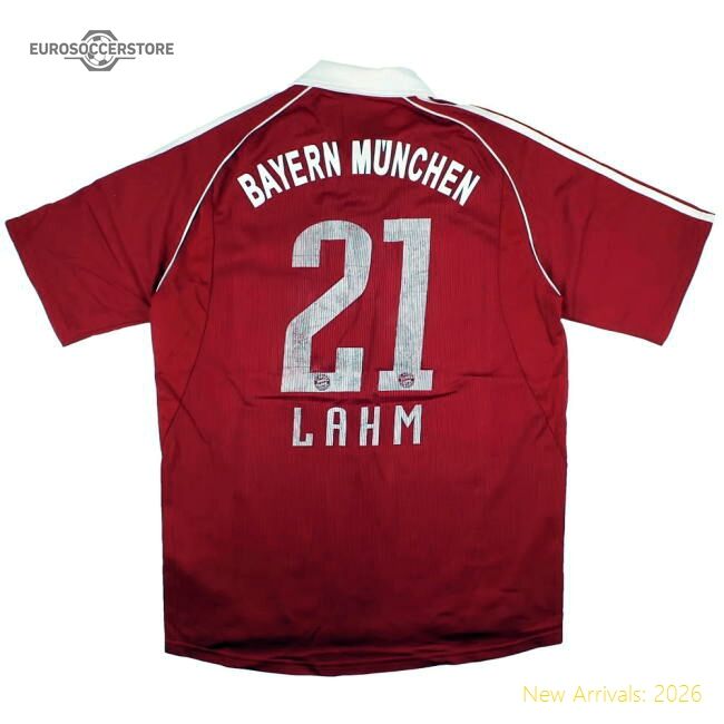 Bayern Munich 2006-07 Home Jersey (m) Lahm 21 (very Good)