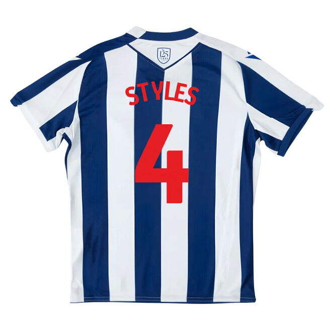 2025-2026 West Brom WBA Home Shirt for (Kids