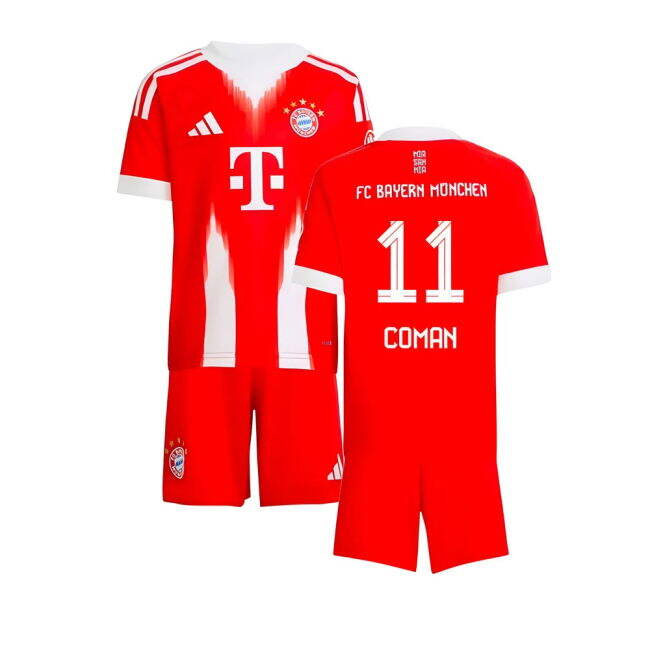 2025-2026 Bayern Munich Home Mini Kit (Coman 11)