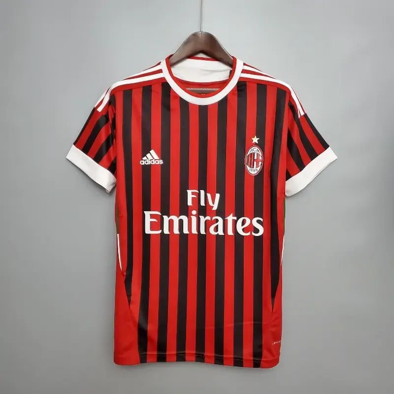 2011-2012 AC Milan Jersey retro kit