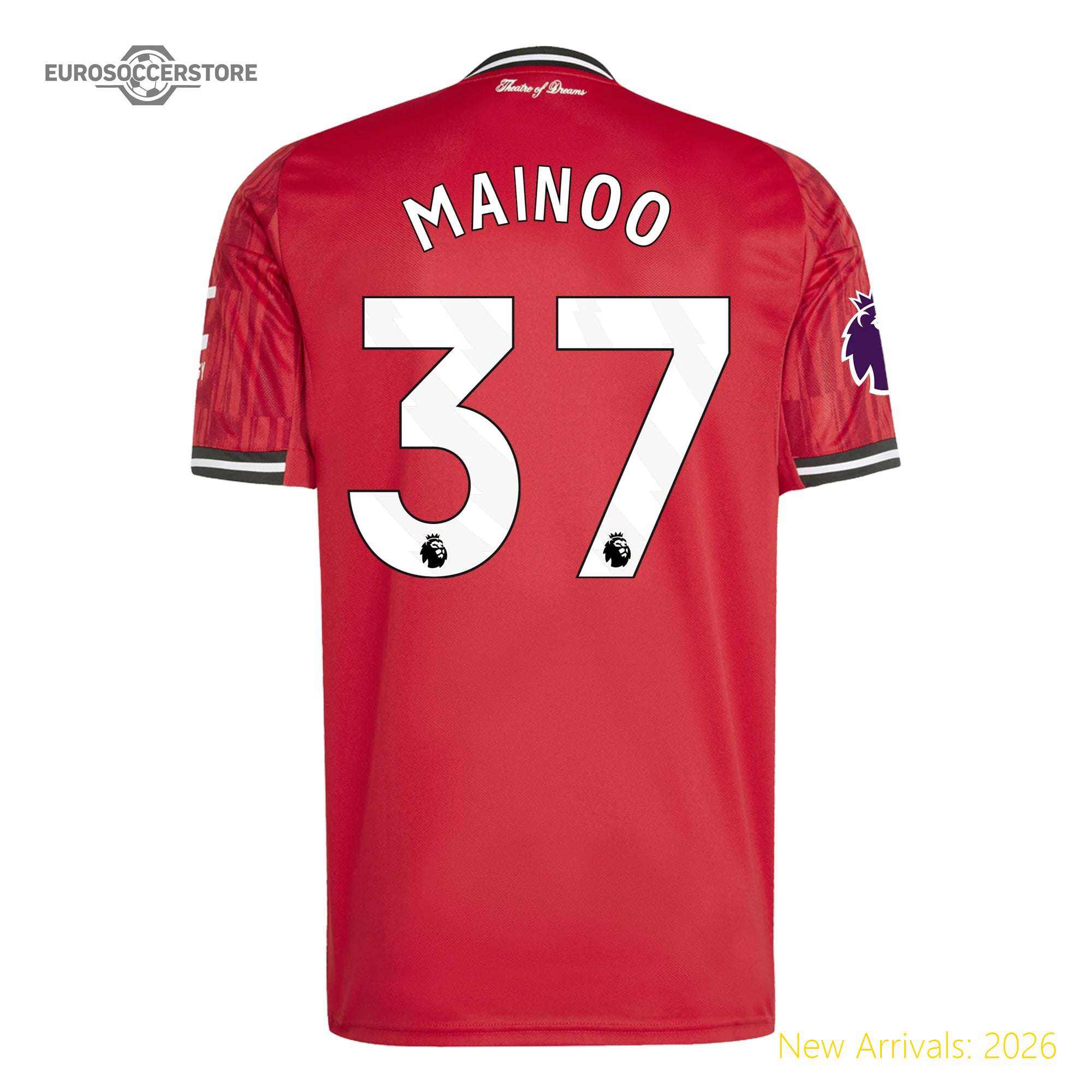 Classic Design Club Approved Kids Mun Team Home Official Jersey 2023