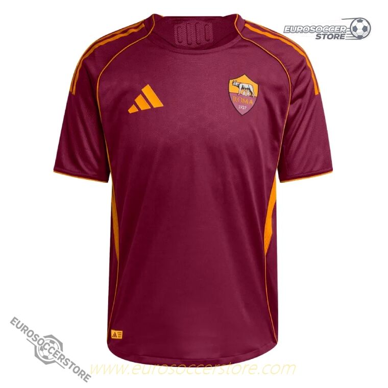 AS Roma 2025-26 Season Home Football Jersey (Player Edition)