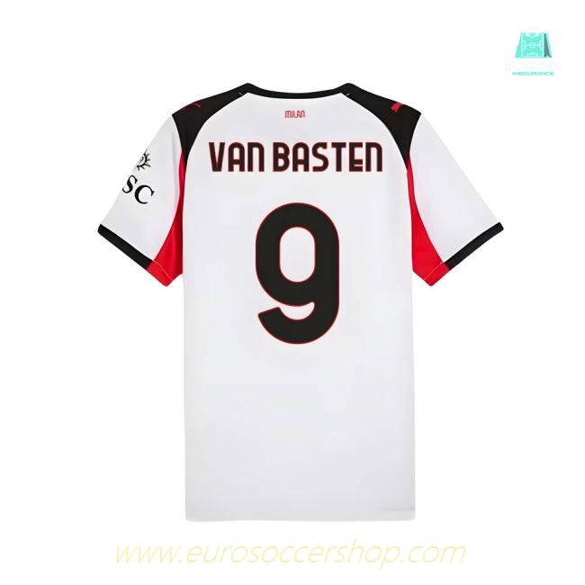 2025-2026 AC Milan Away Shirt (Van Basten 9)