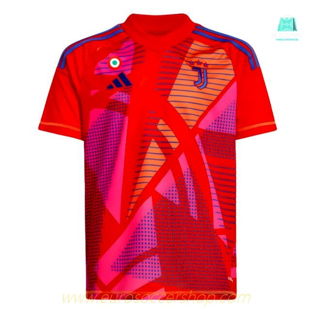 2024-2025 Juventus Home Goalkeeper Shirt (Red) - Kids