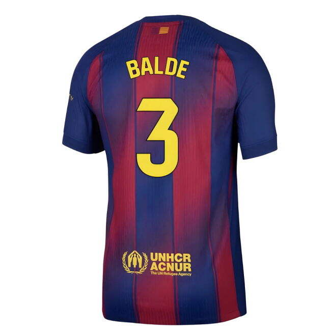 2025-2026 Barcelona Home Official Licensed Football Shirt (Balde 3)