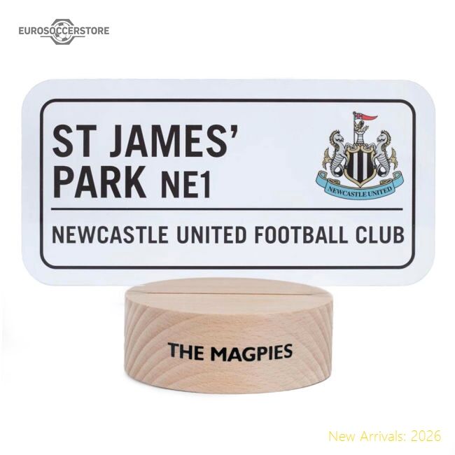 Official Newcastle United Fc Led Dual Slide Light - Premium Quality