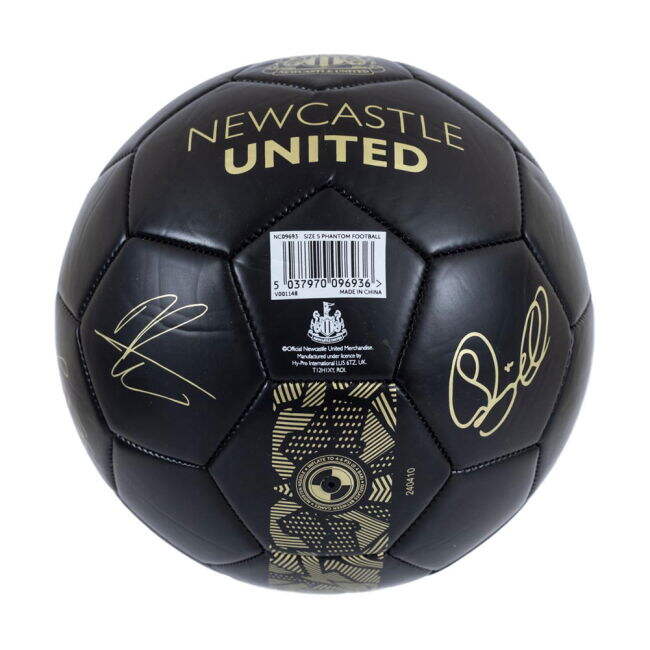 Newcastle United FC Sig Gold Phantom Skill Ball (Fan Favorite)