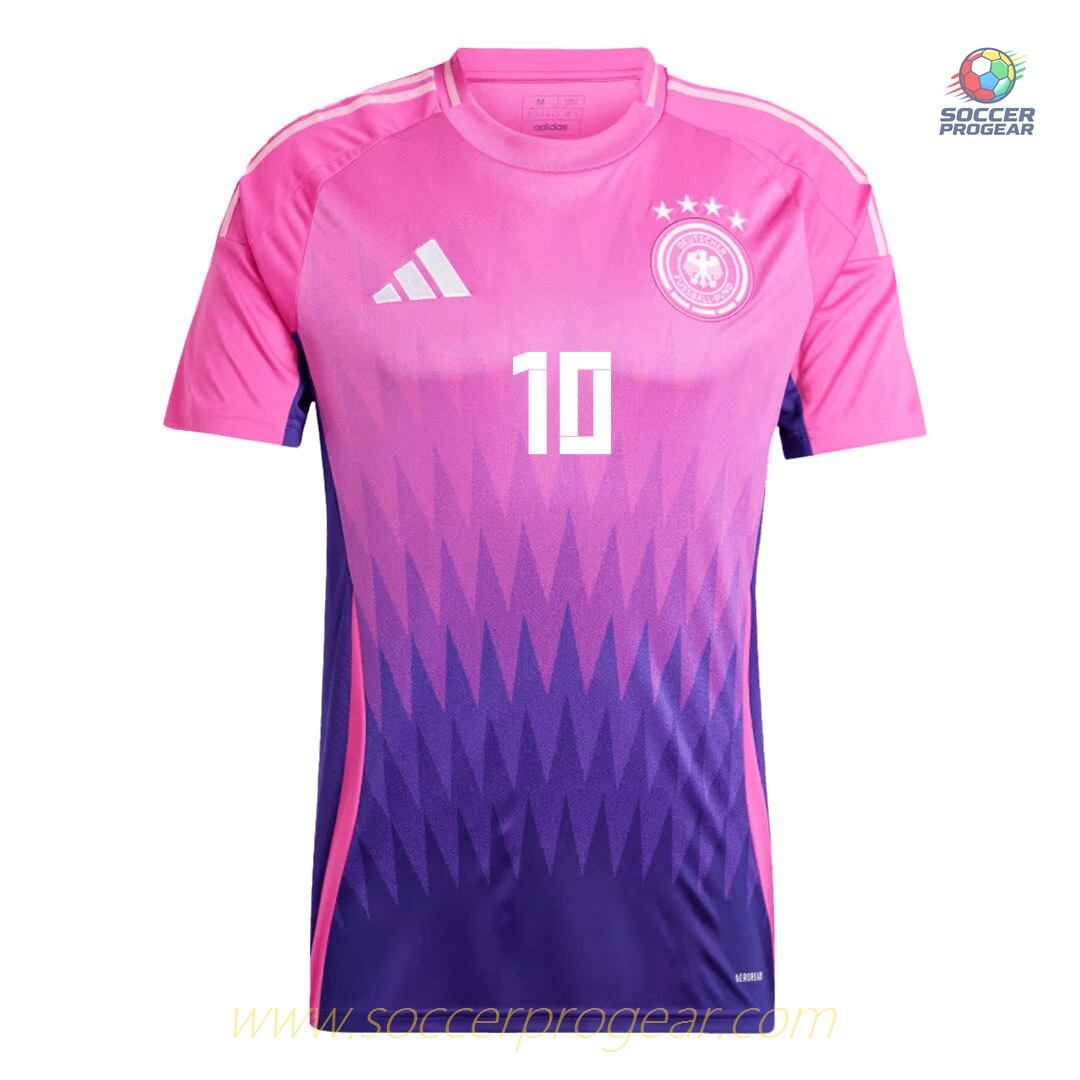 Germany Away Kids Soccer Uniform Soccer Shirt 2024/25 Collection Musiala