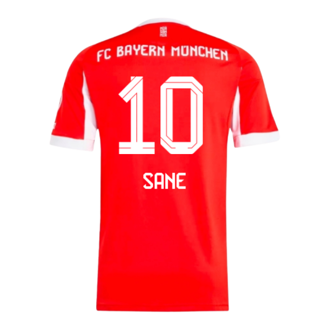Sane 10 Official Licensed Bayern Munich Home Replica Jersey for Adults