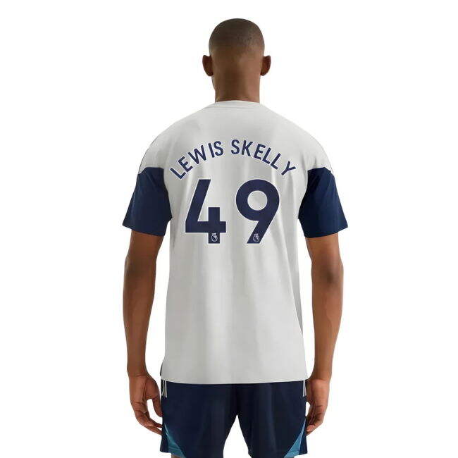 2025-2026 Arsenal Training Tee (Grey) (Lewis Skelly 49) - authentic...