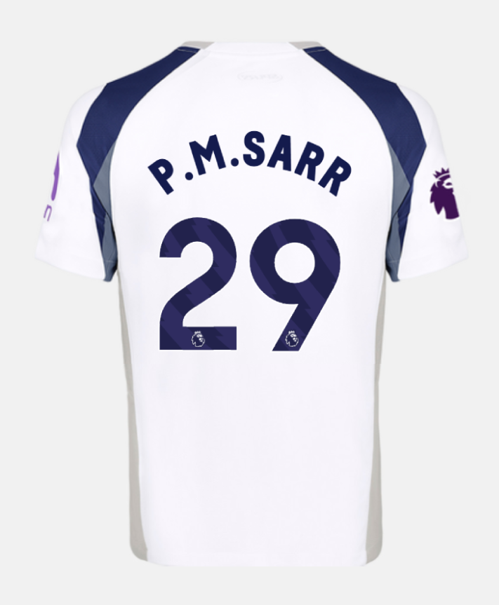 Tottenham Hotspur 25-26 Home Jersey P.M.SARR #29