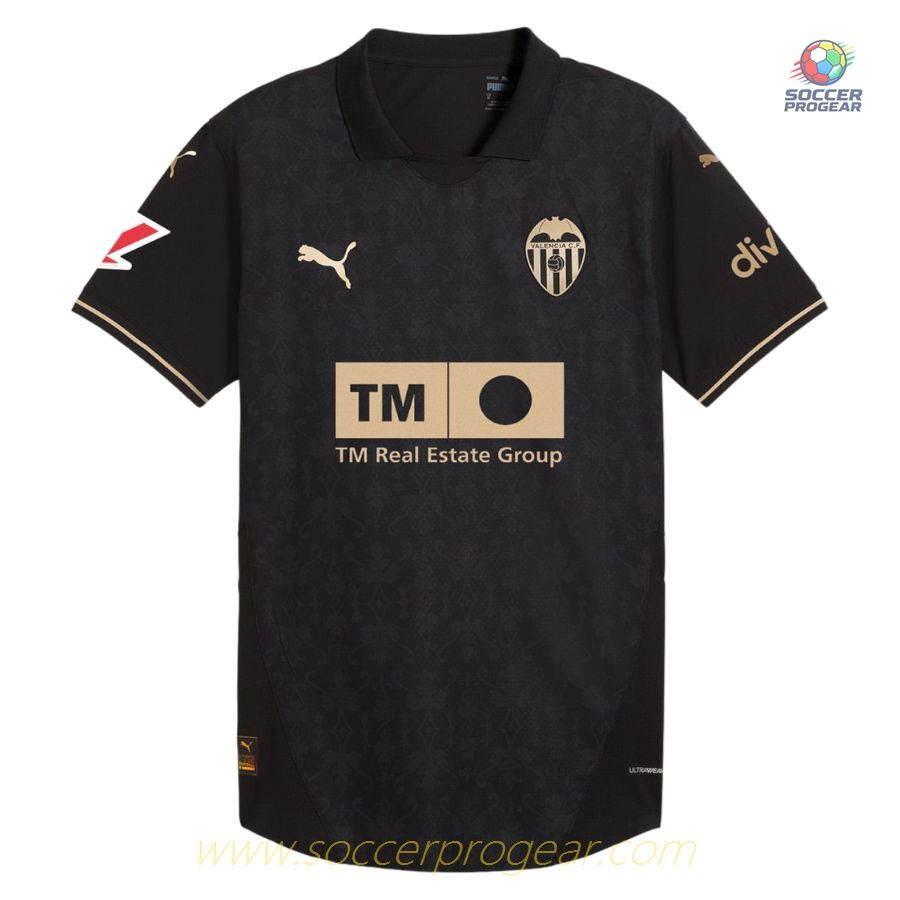 FC Valencia Away Match Soccer Jersey 2024/25 Collection