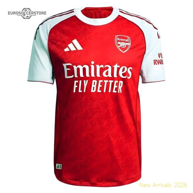 Official 2025-2026 Arsenal Home Shirt (authentic) - Authentic Soccer
