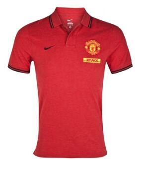 Manchester United Red Core Polo T-Shirt Replica - Official Replica