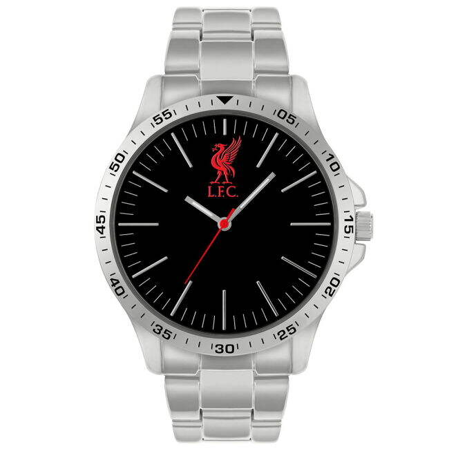 Liverpool FC Mens Silver Bracelet Watch (Match Day)