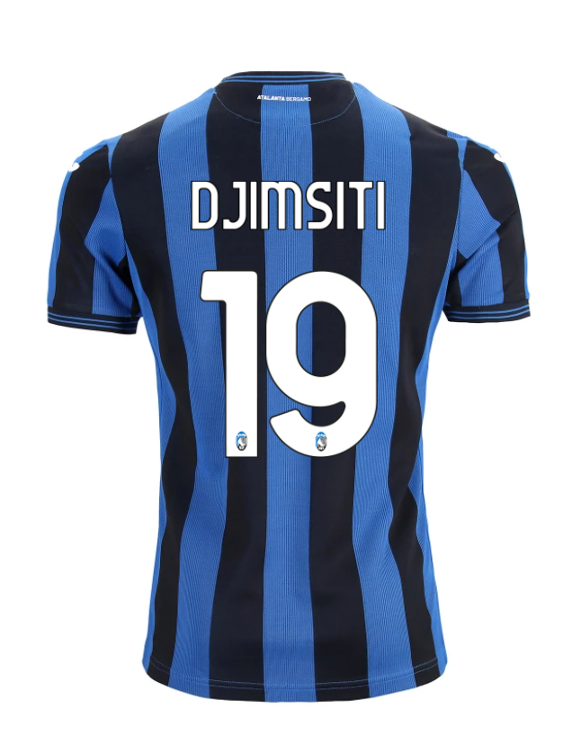 Atalanta's 24-25 Home DJIMSITI 19 Jersey