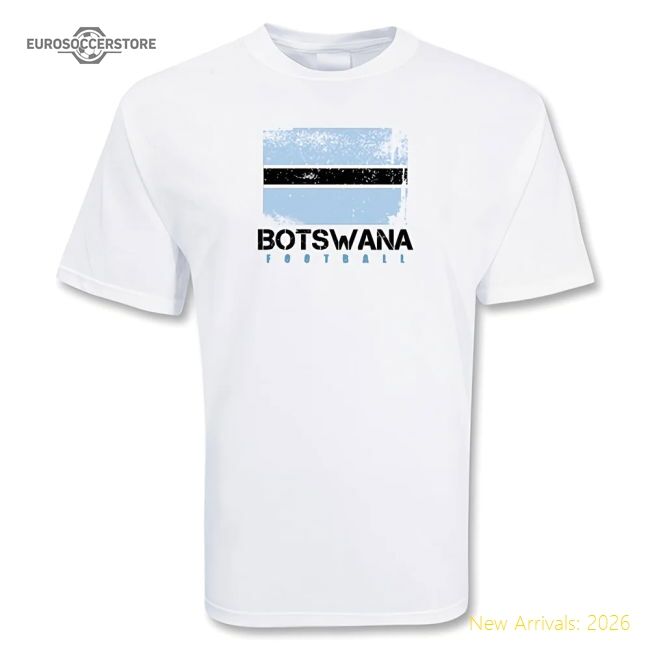 Botswana Football 20242025 Regular Tshirt  Elite Breathable