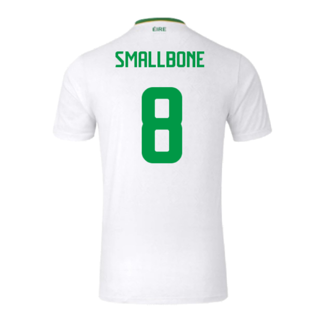 Smallbone 8 Professional Style Ireland Away Player Jersey 2024-2025