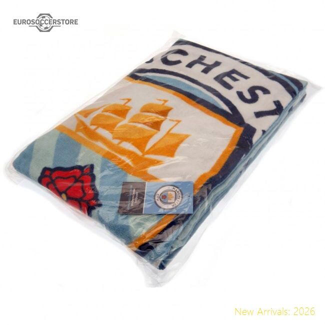 Premium Manchester City Fc Stripe Towel - Premium Quality Football