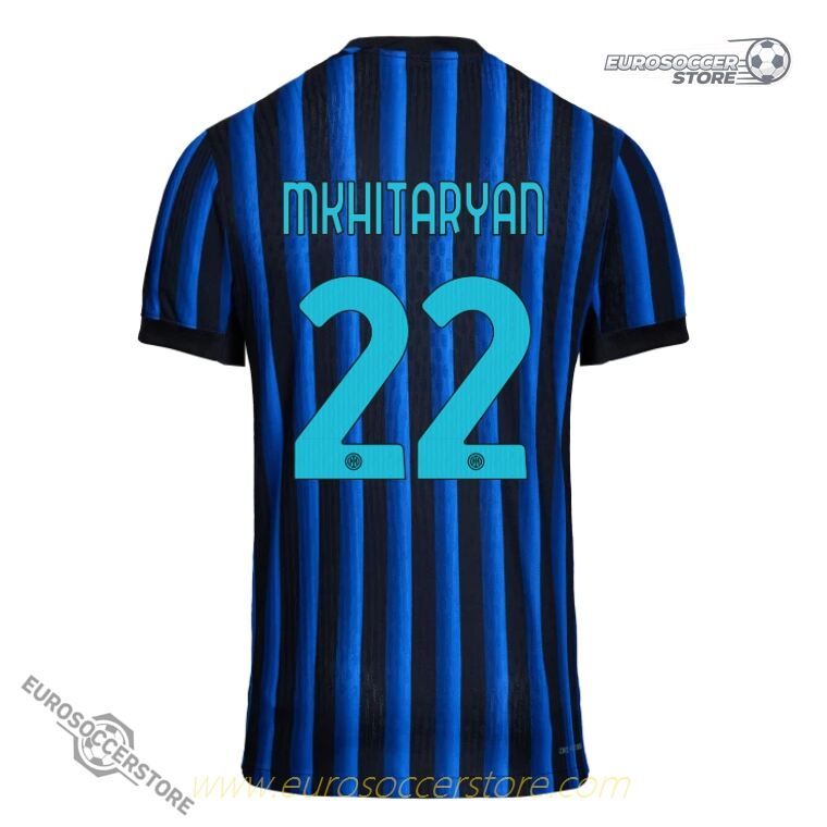 Inter Milan 25-26 Home Jersey MKHITARYAN 22 (Player Version)