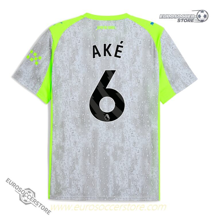 AKÉ 6 Third Jersey of Manchester City for the 25-26 Season
