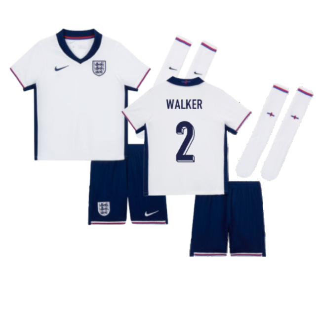 Pro Style England Home Player Jersey 2024-2025 (Walker 2)