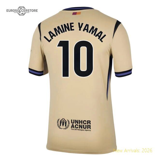 Professional-Grade 2025-2026 Barcelona Away Shirt (Lamine Yamal 10)