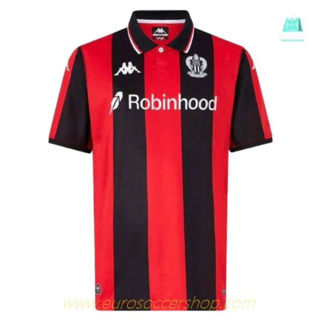 2025-2026 OGC Nice Home Shirt (Your Name)