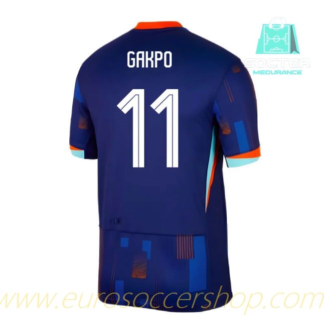 2024-25 Collection Holland Away Jersey Match Quality (Gakpo 11)