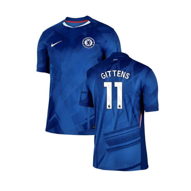 Match Jersey 2025-2026 Chelsea Home Premium UV Protection Gittens#437