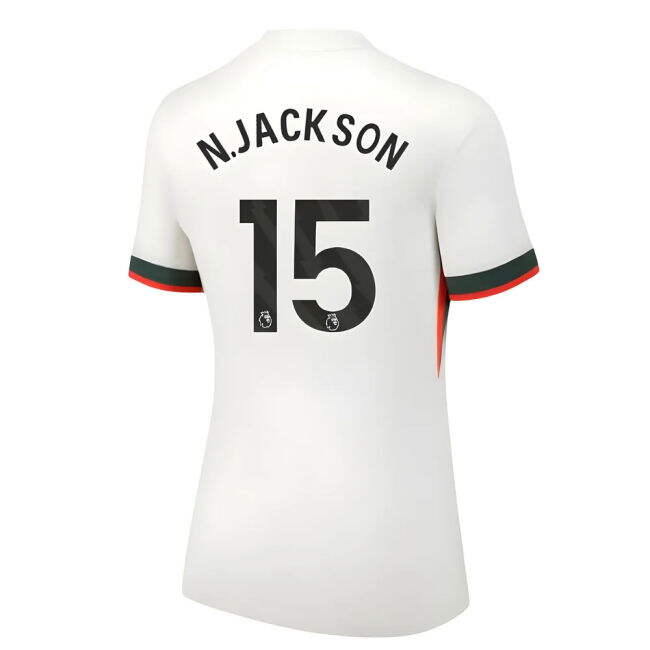 2025-2026 Chelsea Away Shirt (Womens) (N.Jackson 15) (Collector's I...