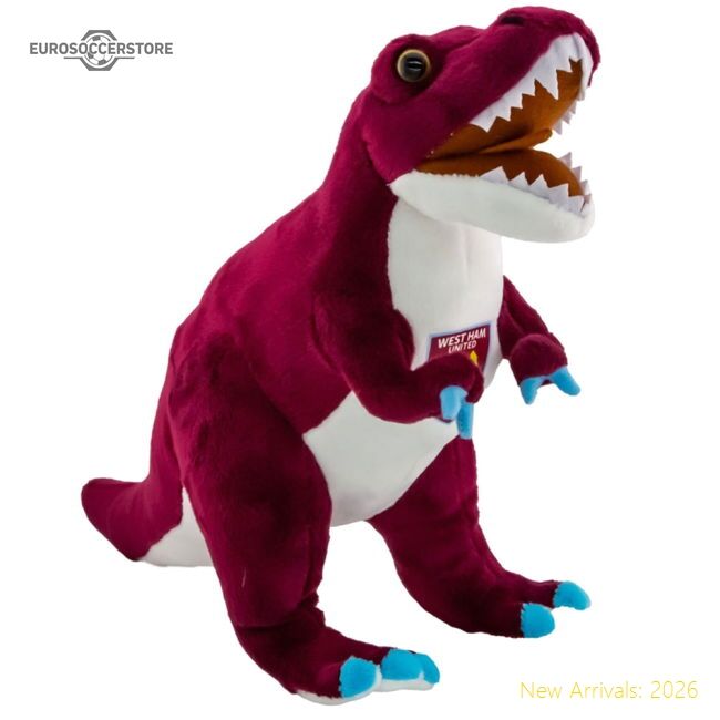Authentic West Ham United Fc Plush T-rex - Premium Quality Baby